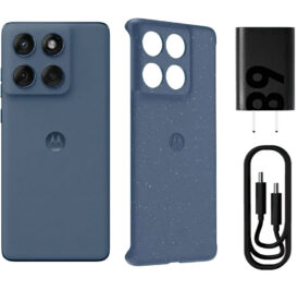 Smartphone Motorola Edge 60 Fusion XT2503-1 Dual SIM 8+256GB 6.67″ - Slipstream Panton (Azul Marinho) - Imagem 4