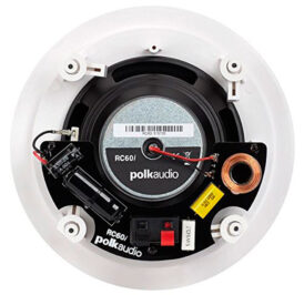 Alto Falante para Embutir Polk Audio AW0060 RC60i 2 Vias Premium 6.5″ (PAR) - Branco - Imagem 4