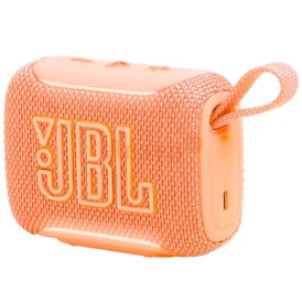 Speaker JBL Go 5 Bluetooth 4.8W RMS IP68 - Laranja JBLGO5ORGAM - Imagem 4