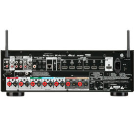 Receiver Denon AVR-X1800H 7.2 Canais 80W 8K Dolby Atmos Bluetooth Alexa Wi-Fi 110V - Imagem 3