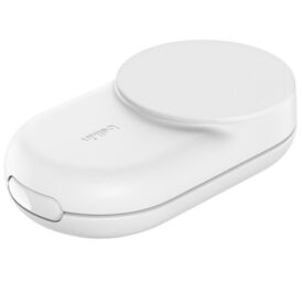 Carregador Wireless Belkin WIZ037KQWH 3-IN-1 25W Magsafe Qi2 iPhone-Airpod-Watch Branco - Imagem 3