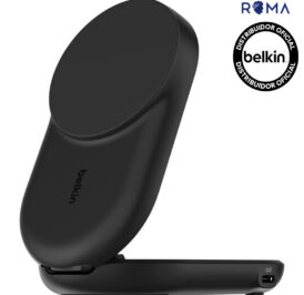 Carregador Wireless Belkin WIZ039KQBK 2-IN-1 25W USB-C Magsafe Qi2 iPhone-Airpod - Preto - Imagem 1