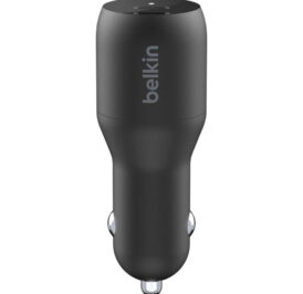 Carregador Veicular Duplo Belkin CCB002BTBK 36W USB-C 18W+ USB-C 18W - Preto - Imagem 2