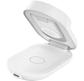 Carregador Wireless Belkin WIZ037KQWH 3-IN-1 25W Magsafe Qi2 iPhone-Airpod-Watch Branco - Imagem 4