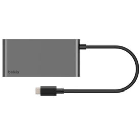 Hub Belkin AVC022FQSGY USB-C (2 USB-A/2 USB-C/HDMI)5IN1 - Space Gray - Imagem 3