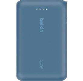 Carregador Portátil Belkin BoostCharge 10K com Cabo Integrado Azul - BPB021FQBL - Imagem 3