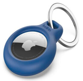 Suporte Seguro com Chaveiro para AirTag Belkin F8W973BTBLU - Azul - Imagem 2