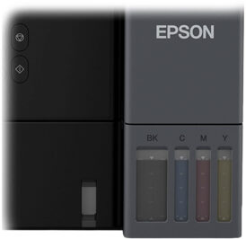 Impressora Epson EcoTank L6370 3X1 I/S/C Bivolt - Preto - Imagem 4