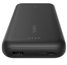 Carregador Portátil Belkin BoostCharge 20K com Cabo Integrado Preto - BPB024FQBK - Imagem 4