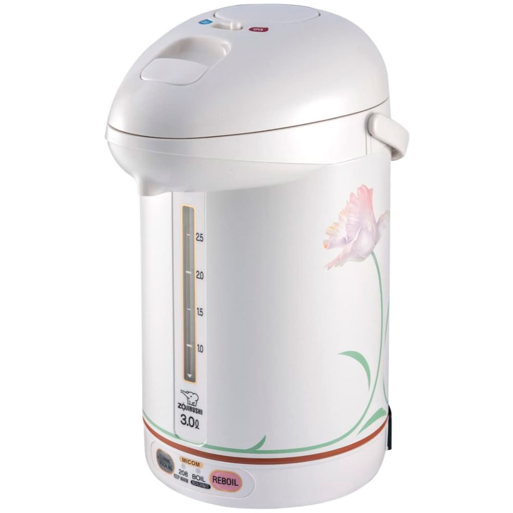 Caldeira Elétrica Zojirushi CW-PZC30FC Sistema Micro Computadorizado 3L 110V - Branco