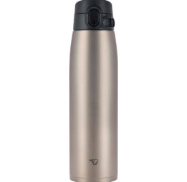 Garrafa Térmica Zojirushi SM-VA72XA Inox Tampa Flip Anti Vazamento 710ML - Prata - Imagem 1