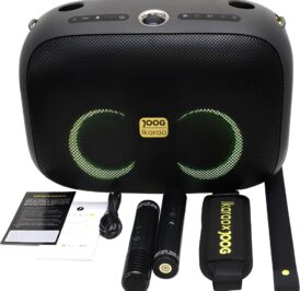 Speaker Joog Bold XS-1000 300W TWS com 2 Microfones Sem Fio - Imagem 2