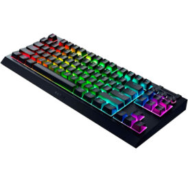 Teclado Gamer Razer Blackwidow V4 TKL Hyperspeed Orange Switch Espanhol - RZ03-05480600-R311 - Imagem 3