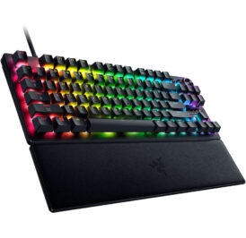 Teclado Gamer Analógico Razer Huntsman V3 Pro Tenkeyless RGB USB 8KHz NASA Inglês Preto - RZ03-05520200-R3U1 - Imagem 3