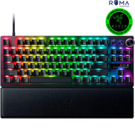 Teclado Gamer Analógico Razer Huntsman V3 Pro Tenkeyless RGB USB 8KHz NASA Inglês Preto - RZ03-05520200-R3U1 - Imagem 1
