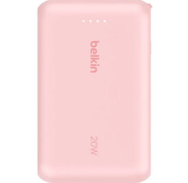 Carregador Portátil Belkin BoostCharge 10K com Cabo Integrado Rosa - BPB021FQPK - Imagem 4