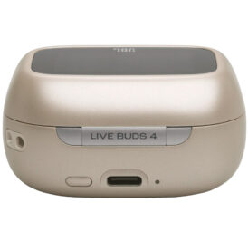 Fone de Ouvido JBL Live Buds 4 Bluetooth - Champagne JBLLIVEBUDS4CPGAM - Imagem 5