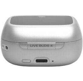 Fone de Ouvido JBL Live Buds 4 Bluetooth - Prata JBLLIVEBUDS4SILAM - Imagem 5