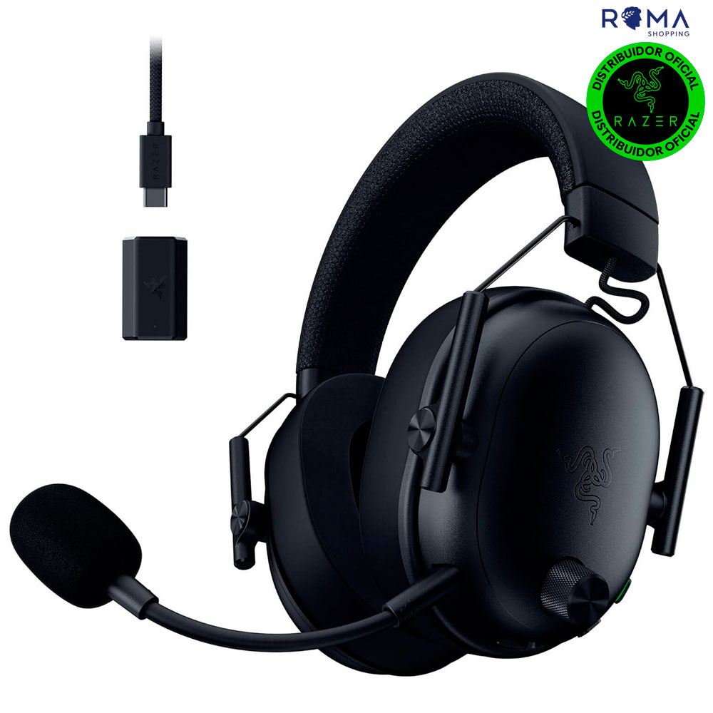 Headset Razer BlackShark V3 para XBOX NASA Wireless Preto RZ04