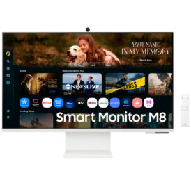 Monitor Samsung LS32FM801UNXZA 32'' Flat, 4K (3.840 x 2.160), 4ms (GTG), 1 EA, Smart - Imagem 1