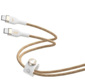 Cabo Belkin USB-C/USB-C 2M 60W Pro Flex Mickey Branco - CAB011qc2MWG-DY - Imagem 3