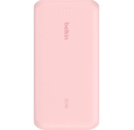 Carregador Portátil Belkin BoostCharge 20K com Cabo Integrado Rosa - BPB024FQPK - Imagem 4